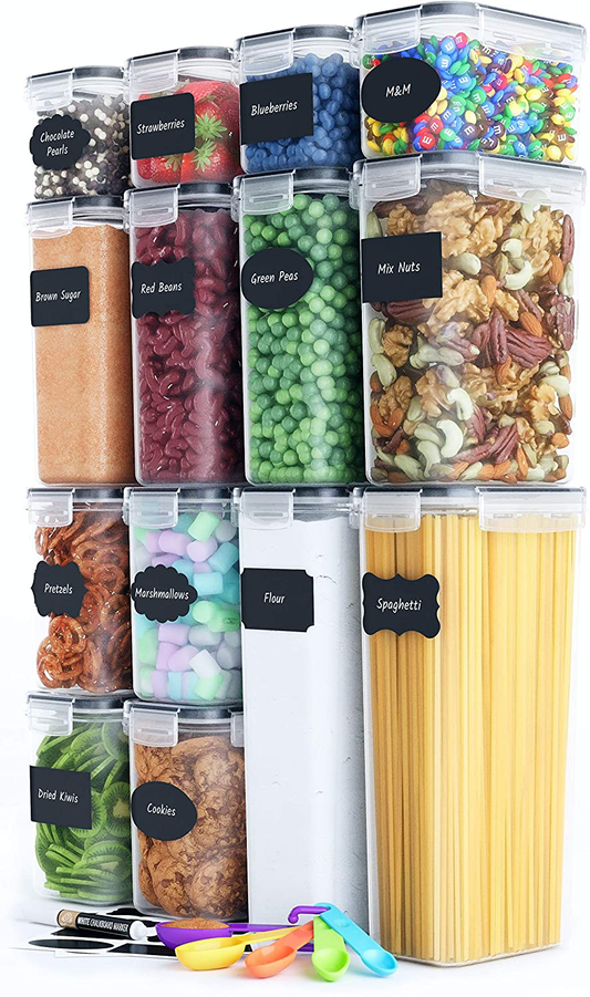 Airtight Food Storage Containers Set [14 Piece]