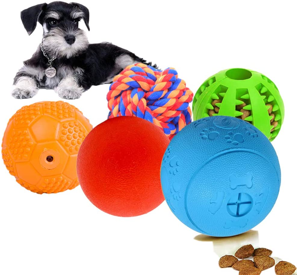 4 Pack Puppy Balls, Puppy Teething Ballrable